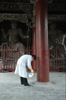 古建筑柱子白蚁预防